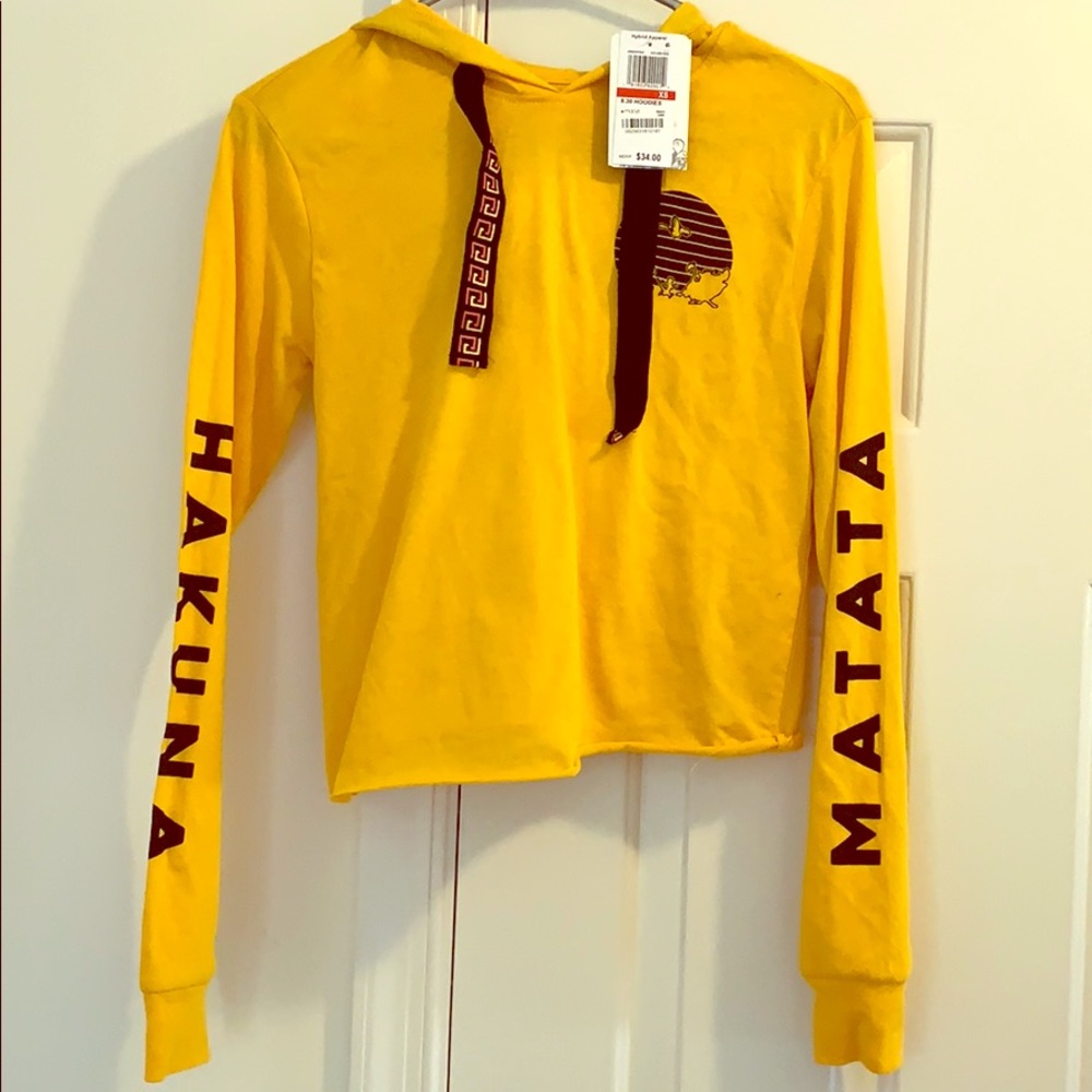 Crop T-Shirt Disney Hoodie
